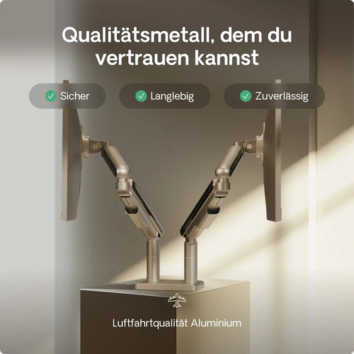 Doppel Monitorhalterung
